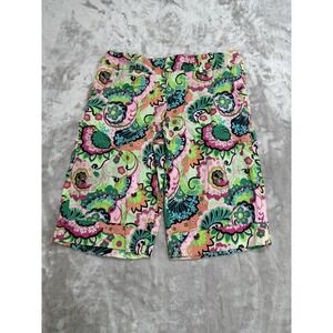 Marciano Shorts Women's Size 8 Multicolor Floral Pattern Boho New With Tags‎